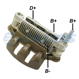 [07GA1395] RECTIFICADOR MITSUBISHI MAZDA 120AMP 6X50A TIPO MITSUBISHI