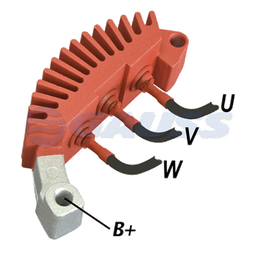 [07GA1600P] RECTIFICADOR LEECE NEVILLE 150AMP 3X50APLATO POSITIVOTIPO LEECE NEVILLE