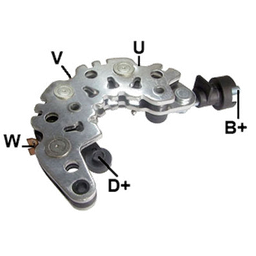 [07GA1602] RECTIFICADOR CHERY QQ 16V 105AMP 6X35 AVALANCHE CON TRIDIODO TIPO CHERY