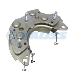 [07GA1780] RECTIFICADOR NISSAN SENTRA B13 B14 16V 86>88 120AMP 6X50A AJUSTE PRESIONTIPO HITACHI