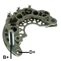 [07GA1796] RECTIFICADOR CHEVROLET AVEO 1.6 130AMP 6X50A TIPO DELCO CON TRIDIODO (GA716 )