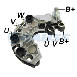 [07GA1832] RECTIFICADOR PEUGEOT 206 1.6 16V > 2001 CITROEN XSARA 2.0L 120AMP 6X50A(GA980) TIPO VALEO