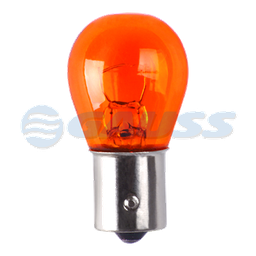 [28GL1056A] BOMBILLO MINIATURA 1141 BAU15S PY21W 12V 21W DIRECCIONAL AMBAR PIN DIAGONAL STD CAJA X 10 1987302812 7507 105612496 