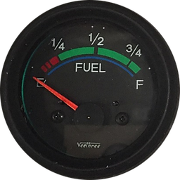 [16260939] MARCADOR GASOLINA SIN FLOTADOR 12V ARO NEGRO