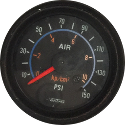 [16160916] MARCADOR PRESION AIRE 0-10KG CM2 ARO NEGRO