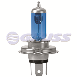 [28GL10] BOMBILLO FAROLA AZUL MAX LIGHT 110%+ H4 12V 35/35W /CAJAX1 UNID. MOTOCICLETA