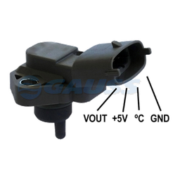 [32GI3013] SENSOR PRESION MULTIPLE (MAP) HYUNDAI TUCSON 2.0 ELANTRA 1.8 2.0 SANTAFE 2.4 VELOSTER 1.6 KIA CERATO SOUL 1.6 SPORTAGE 2.0 4 P